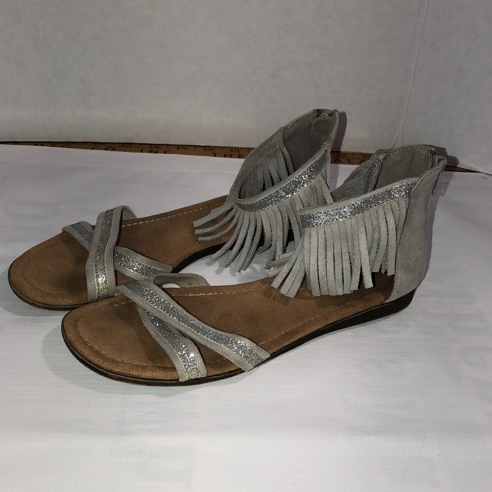 Minnetonka Fringe Sandals